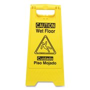 Impact Products Bilingual Yellow Wet Floor Sign, 12.05 x 1.55 x 24.3 9152W